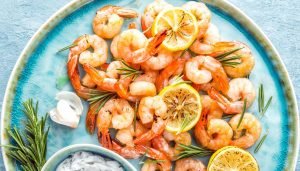 gamberi in cucina